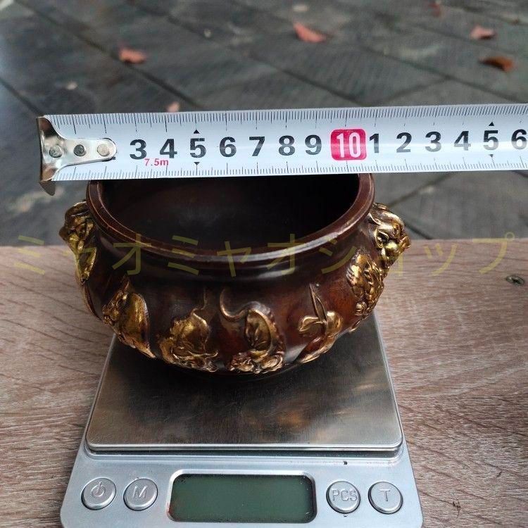銅 細工 十二支香炉 茶道香炉 挿し香炉 仏堂香炉 装飾品 工芸品 置物 銅 細工 十二支香炉 茶道香炉 挿し香炉 仏堂香炉 装飾品 工芸品