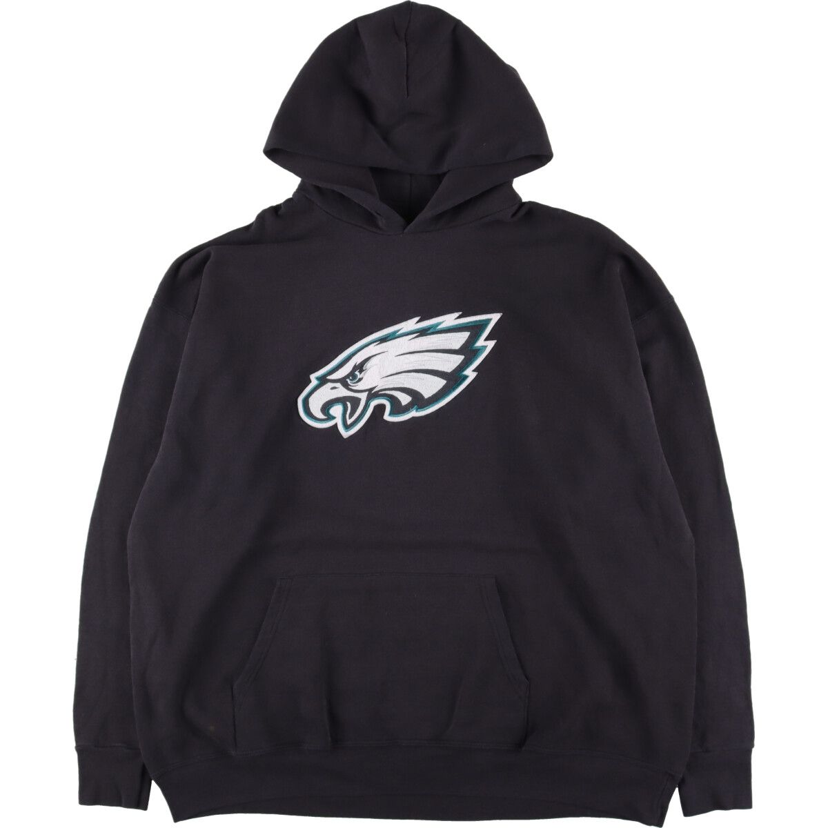 古着 NFL PHILADELPHIA EAGLES フィラデルフィアイーグルス スウェットプルオーバーパーカー メンズXL/eaa334857