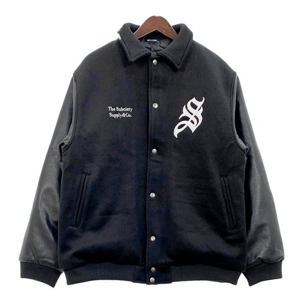 SUBCIETY スタジャン メンズ サブサエティ VERSITY JKT スタジアム