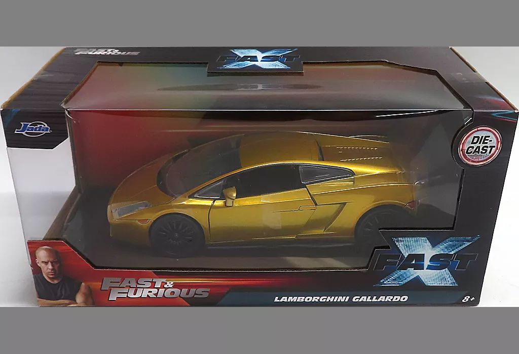 中古】ミニカー 1/24 ランボルギーニ ガヤルド(ゴールド