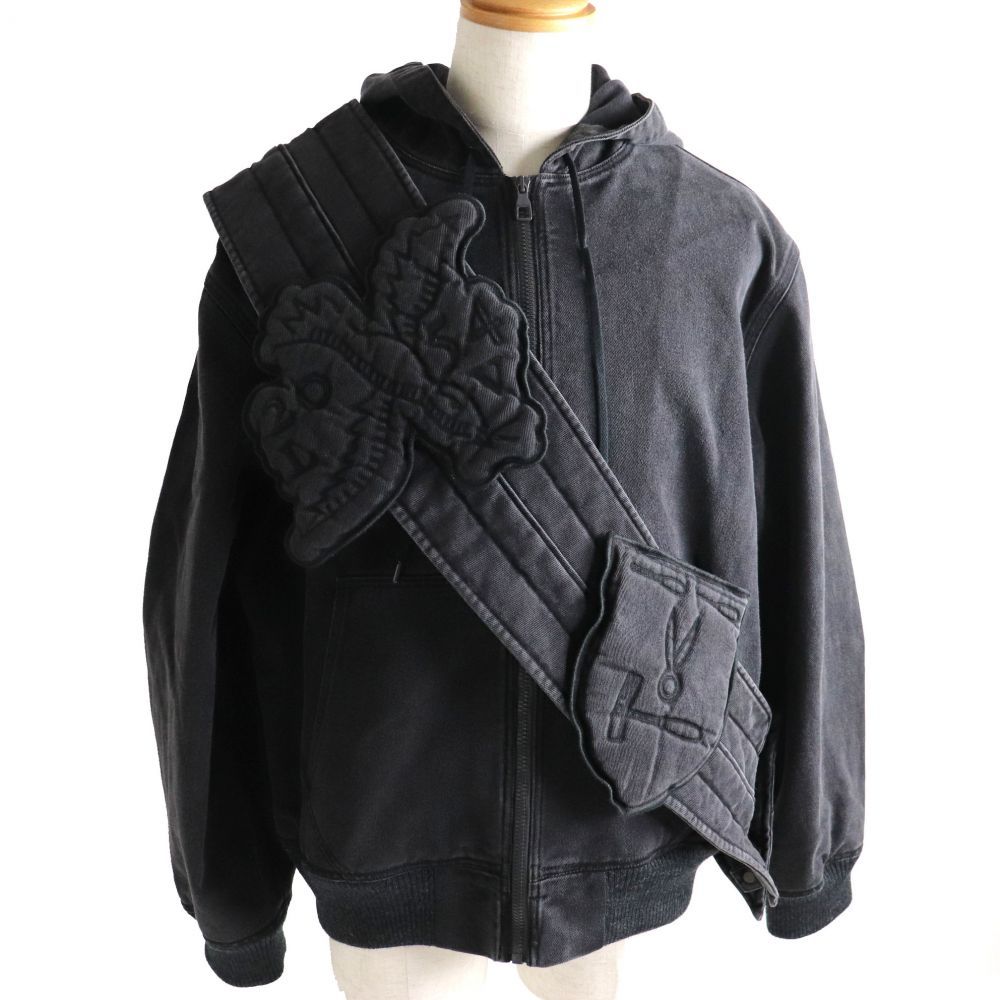 LOUIS VUITTON 21SS ジップスローデニム Louis Vuitton 半袖デニム