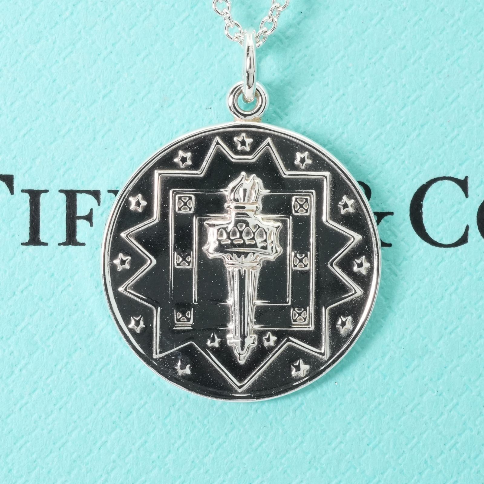 ティファニー　牛　メダル　ネックレス VINTAGE TIFFANY & CO. 