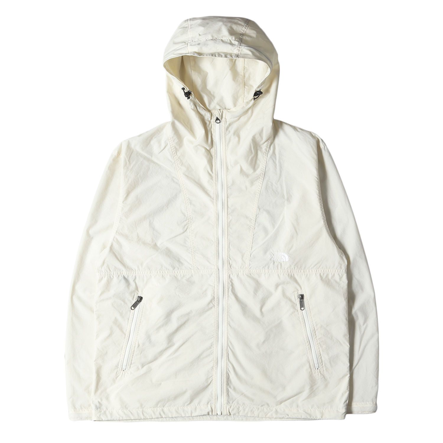 THE NORTH FACE ノースフェイス ジャケット サイズ L | ナイロン コンパクトジャケット Compact Jacket | ヴィンテージホワイト VM | アウター ブルゾン 上着 メンズ