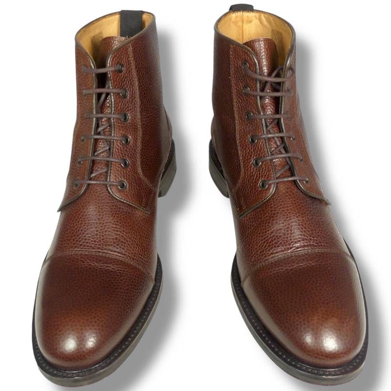 パラディグマ ブーツ 26 本革 メンズ 42 キャップトゥ グレインレザー ポルトガル製 レースアップブーツサイズ26 cm一覧 SEULB屋着古 TN 2019