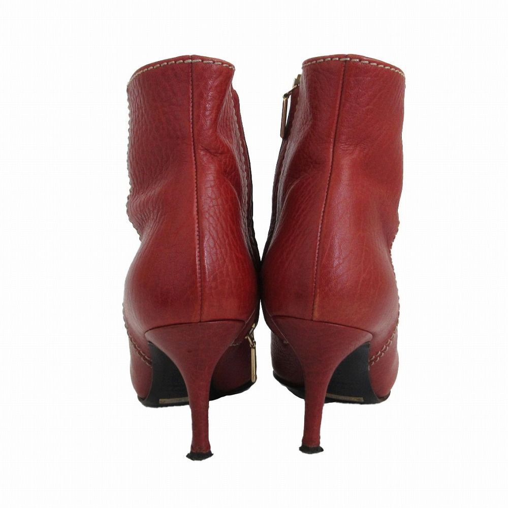 DOLCE&GABBANA ドルチェアンドガッバーナ レザー ポインテッド