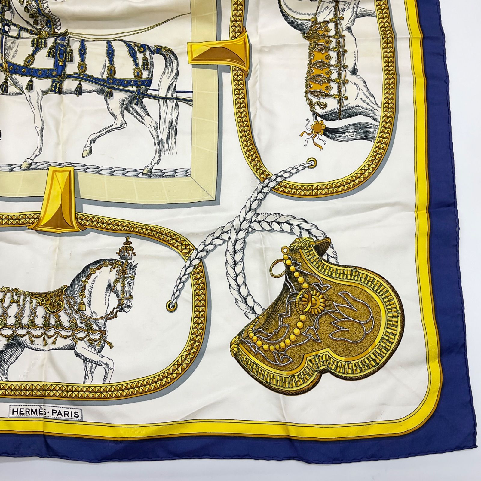 HERMES エルメス スカーフ カレ90 GRAND APPARAT グランアパラ
