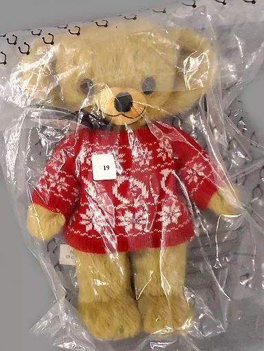 ぬいぐるみ　Cheeky Christmas Horiday 2019-チーキー クリスマスホリデー 2019- テディベア 「Cheeky-チーキー-」 日本限定 中古】ぬいぐるみ Cheeky Christmas Horiday 2019-チーキー