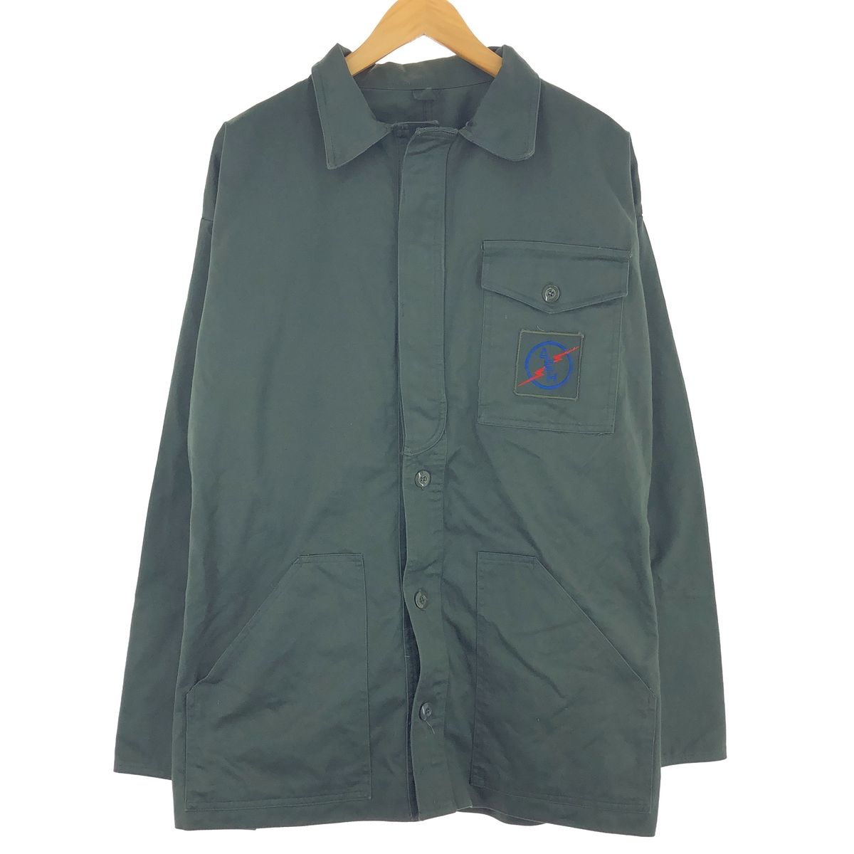 古着 ギリシャ軍 ミリタリー フィールドジャケット 56 メンズXXL /eaa427175 【中古】/eaa427175