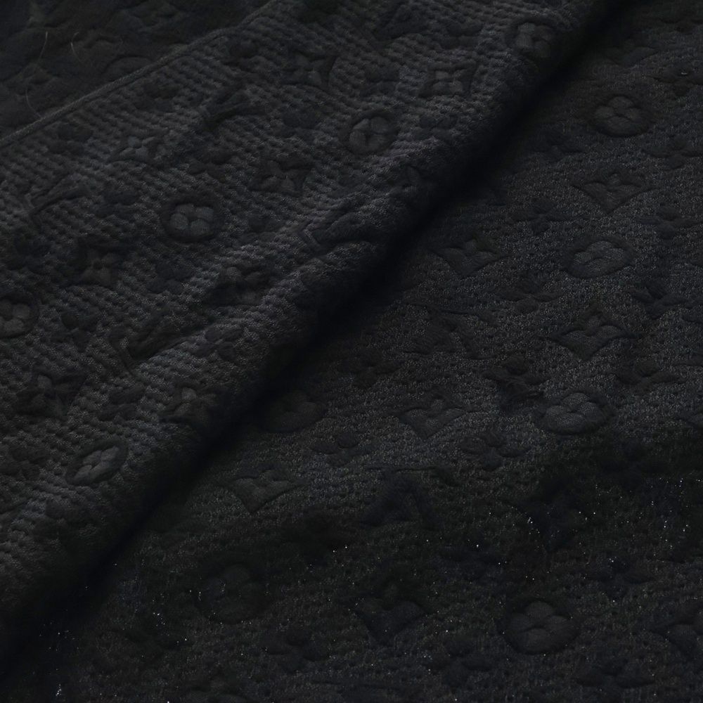 ルイヴィトン　エシャルプ モノグラム クラシックモノグラム　黒 マフラー LOUIS VUITTON (ルイヴィトン) エシャルプ モノグラムクラシック