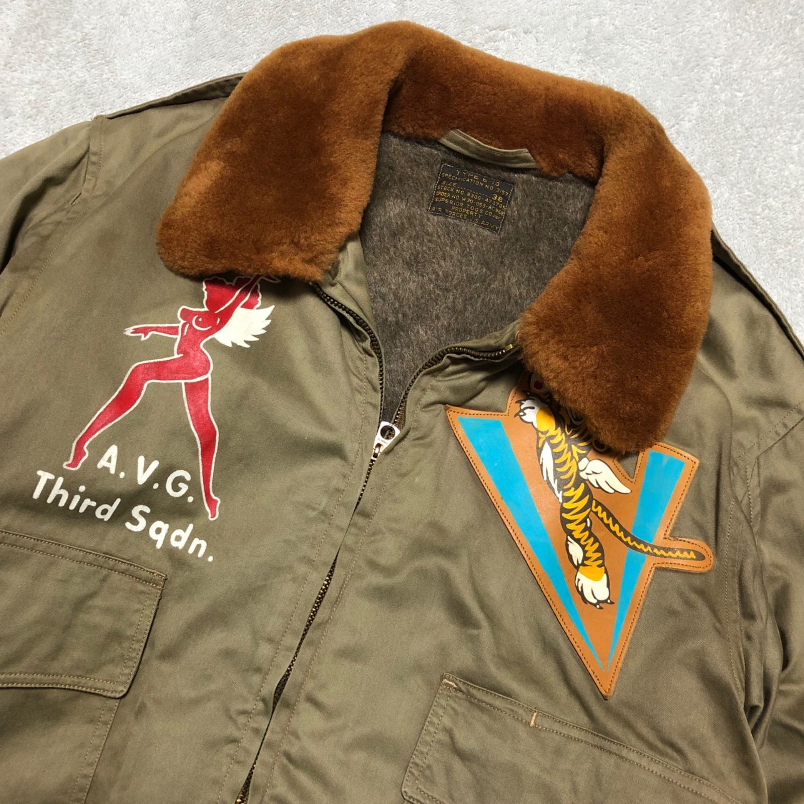 【美品】バズリクソンズ　ミリタリージャケット サイズ38 BUZZ RICKSON'S クーポン10%OFF！□BUZZ バズリクソンズ