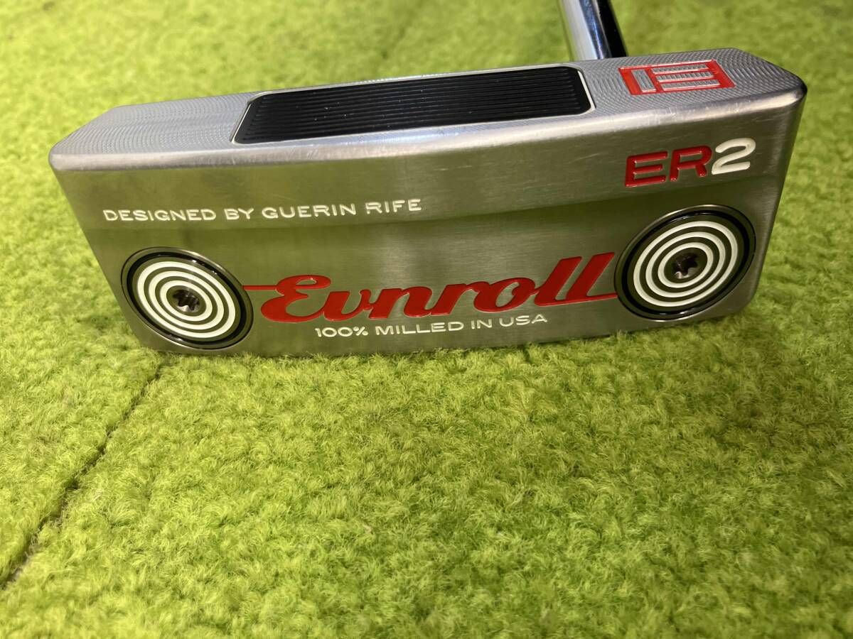EVNROLL ER2 WideBlade スチールシャフト パター ゴルフクラブ