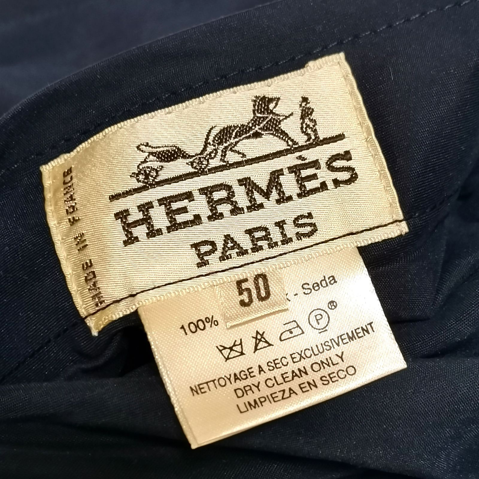 エルメス　50 ジャケット　ツートーン 9739086-01.jpg