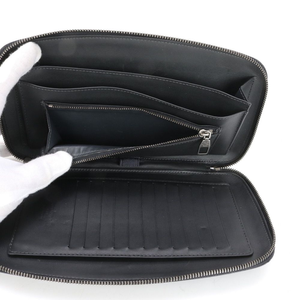 ルイヴィトン　ポルトフォイユブラザ　メタリック　タイガ　ブラック　箱保存袋 ルイヴィトン ポルトフォイユブラザ タイガ メタリック ブラック 箱