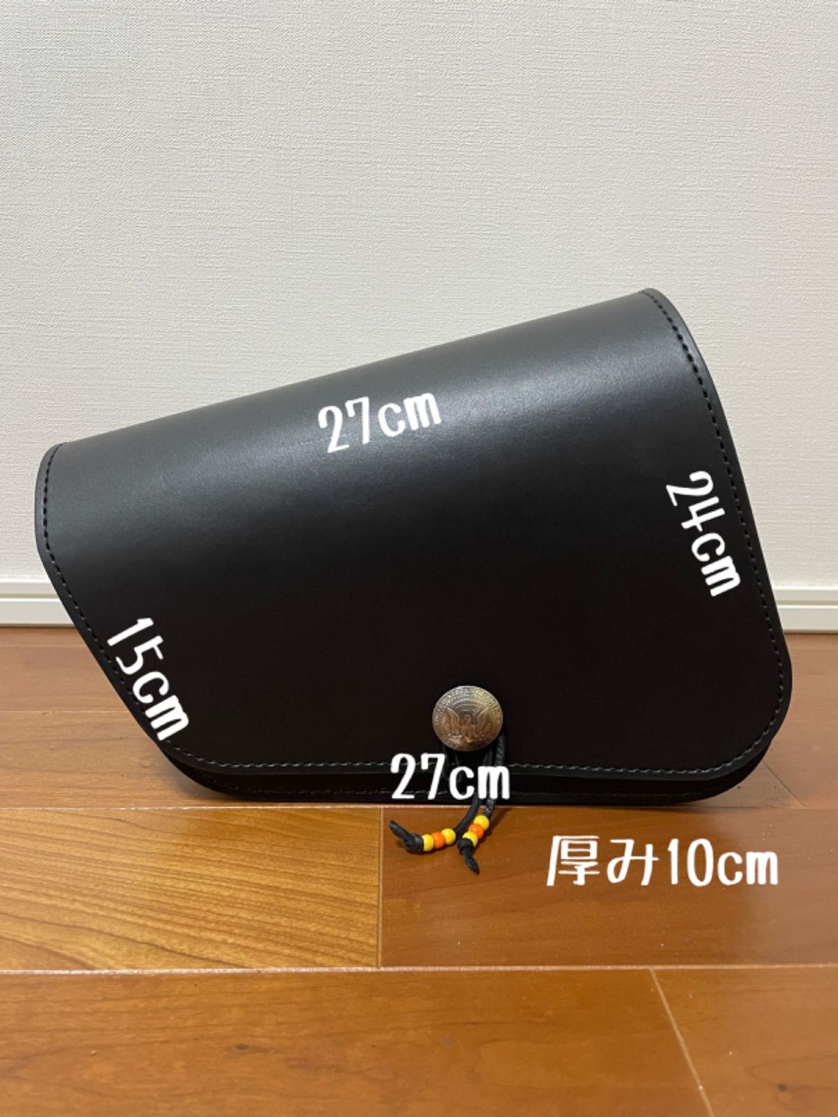 ハーレー スポーツスター用 サドルバッグ 本革 ハンドメイド|mercari 