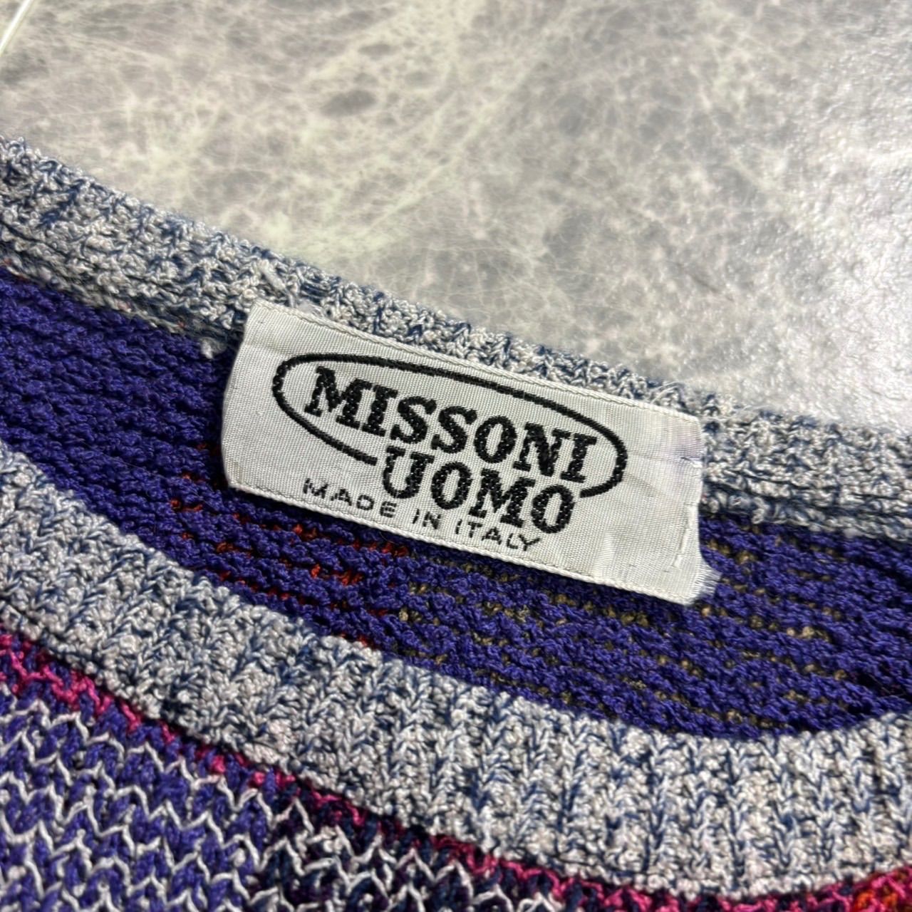Old Missoni Multicolor Knit 