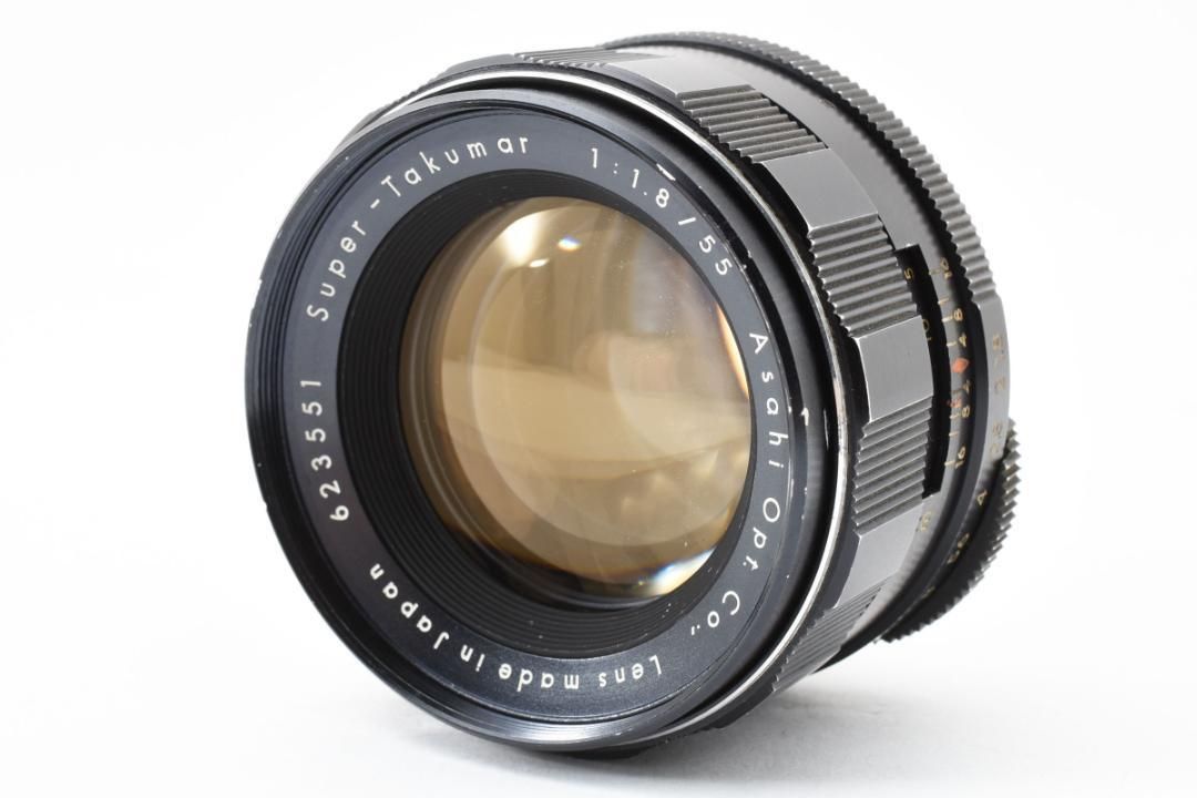 ☆前期型☆ Super Takumar 55mm F1.8 フード付 F0179 - メルカリ