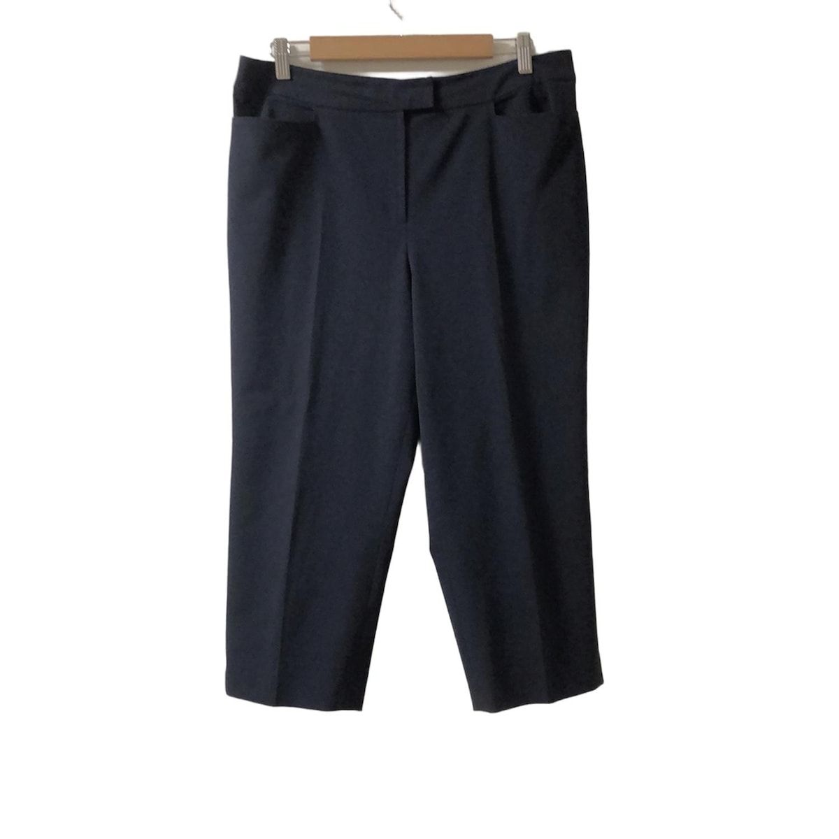 Leilian レリアン パンツ サイズ13 L レディース - ネイビー クロップド 半端丈