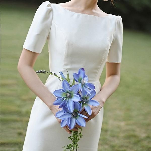 演奏会 花嫁ロングドレス