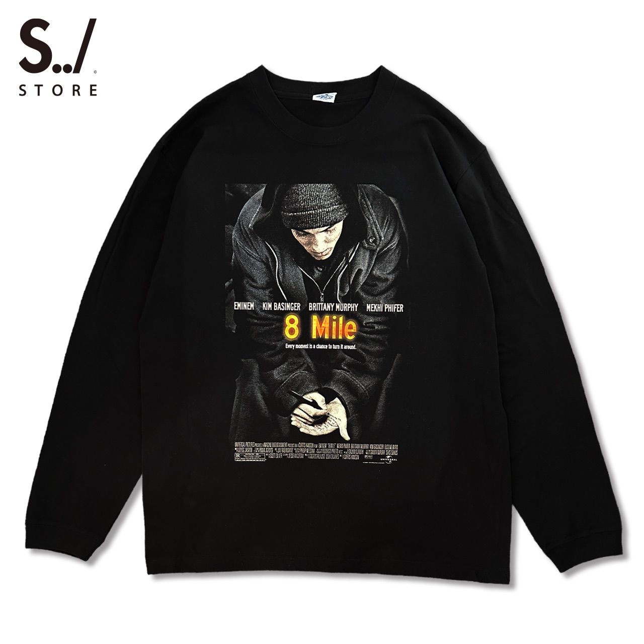 8 MILE L/S TEE