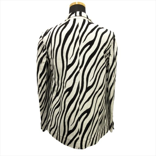 美品　マディソンブルー　ゼブラ柄　シャギー　コート　00 MADISONBLUE マディソンブルー ゼブラ シャギー コート 00