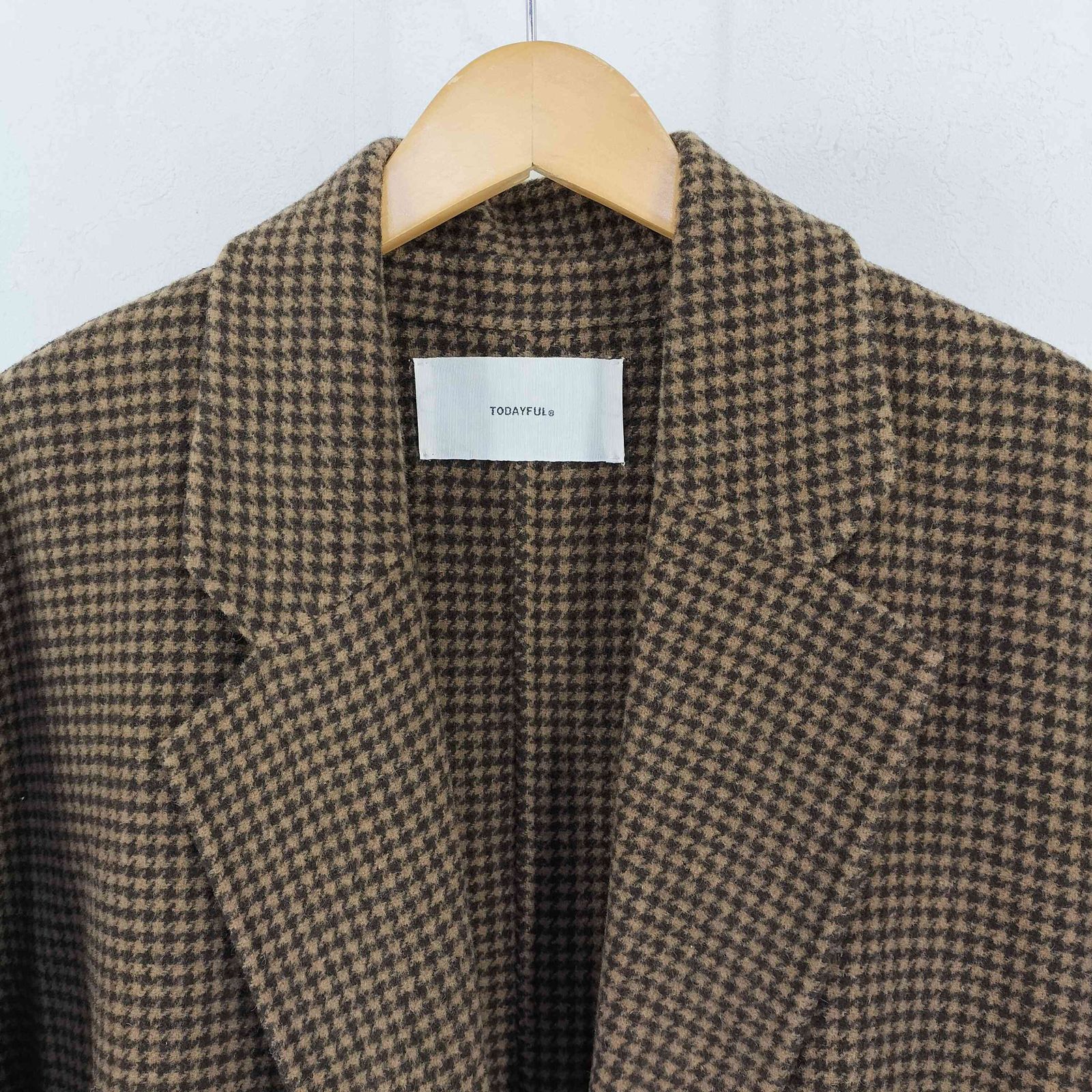 トゥデイフル TODAYFUL Over Check Coat レディース JPN：36