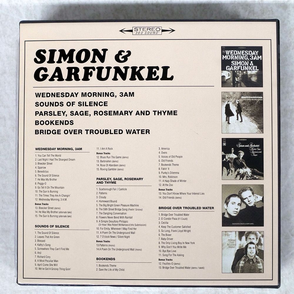 帯 盤 サイモンガーファンクル|ボックスセット|SONY MHCP92 CD WWW_OLIVIERBERNSTEIN_COM