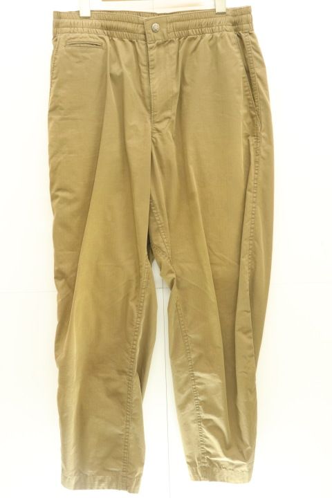 【中古】 THE NORTH FACE PURPLE LABEL メンズイージーパンツ 32 Ripstop Shirred Waist Pants THE NORTH FACE PURPLE LABEL 32 カーキ ロゴ