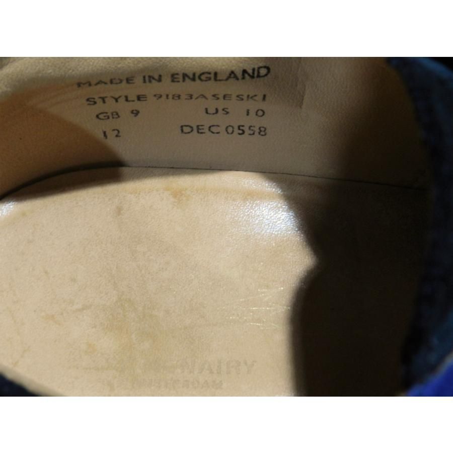 英国製　サンダース社　Vibramソール　美品マークマクナイリーGB9 28cm 英国製 サンダース社 Vibramソール 美品マークマクナイリーGB9