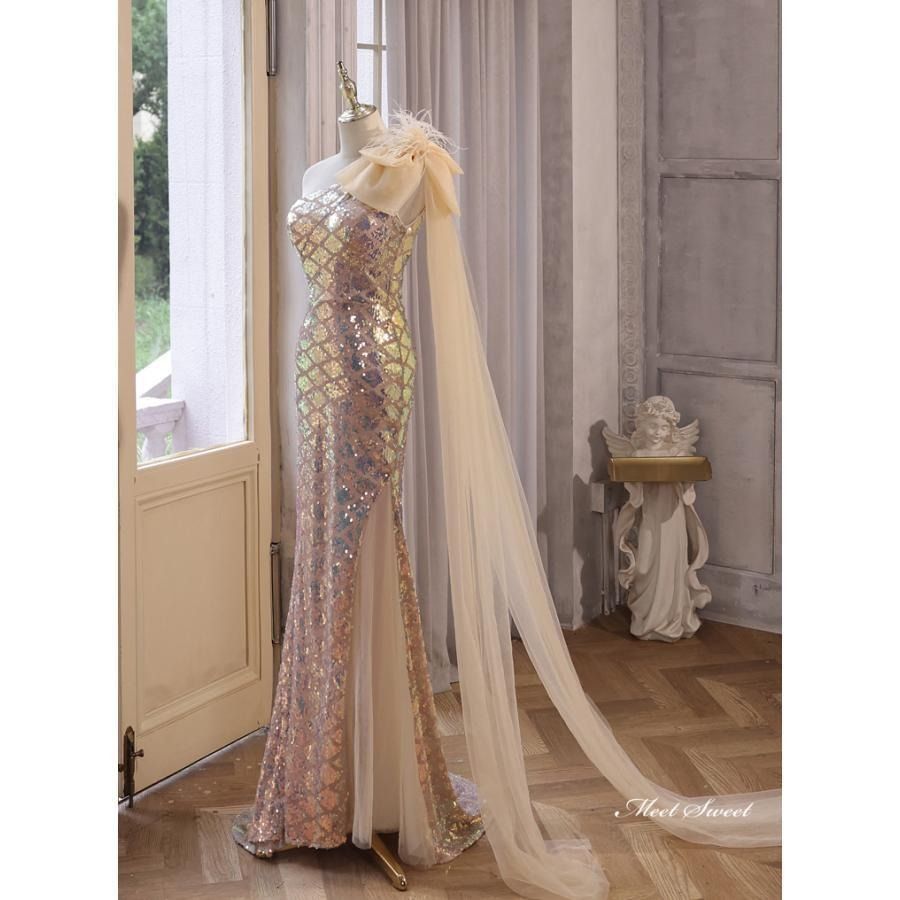 キラキラ パーティードレス