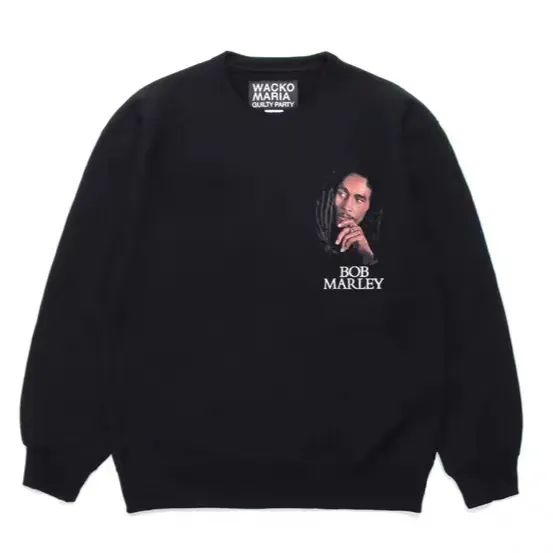 人気新作WACKO MARIAワコマリア×BOB MARLEYクルーネック スウェット/トレーナー　ロングTシャツ　ユニセックス
