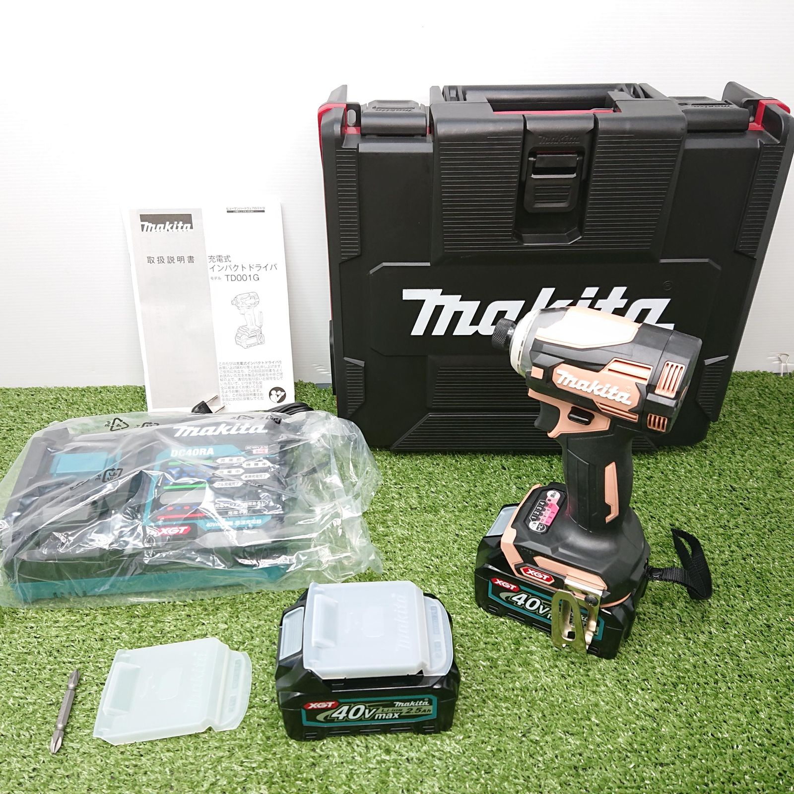 未使用品】マキタ TD001GDXFC インパクトドライバ 40V 限定色 未使用品】マキタ TD001GDXFC インパクトドライバ 40V 限定色