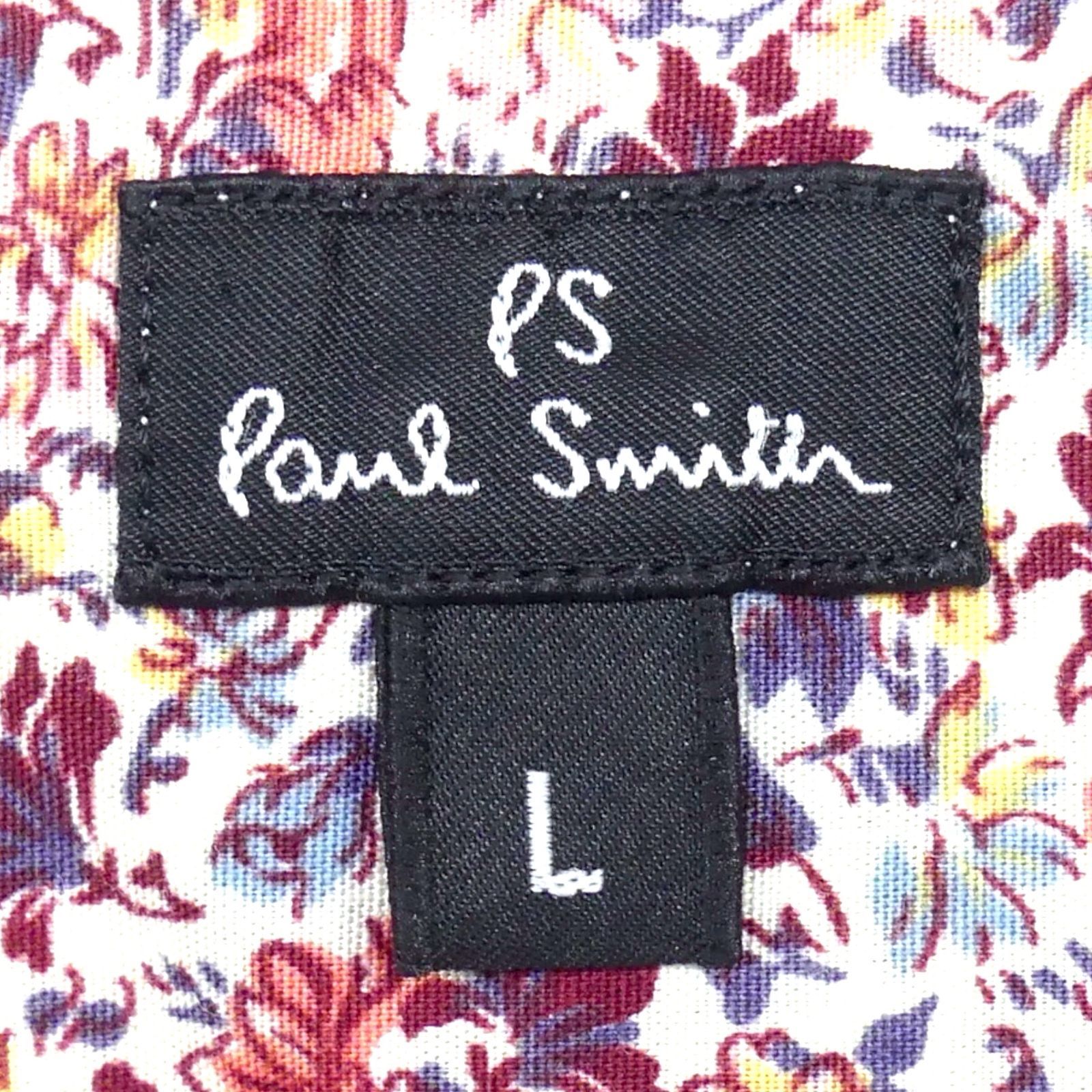 Paul Smith ポールスミス 長袖シャツ L メンズ 長袖 花柄シャツ 総柄