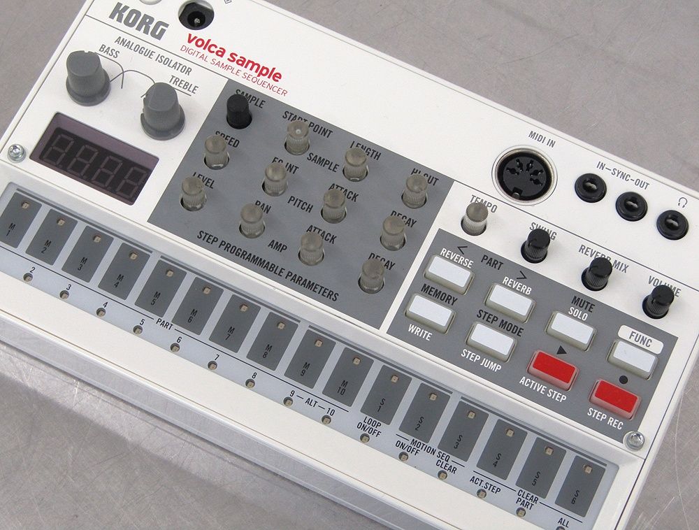 シーケンサー VOLCA-SAMPLE