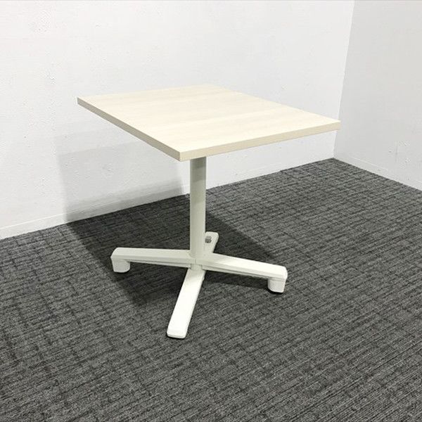 ミーティングテーブル 完成品 ライブス フラップタイプ キャスター付 オカムラ プレーン