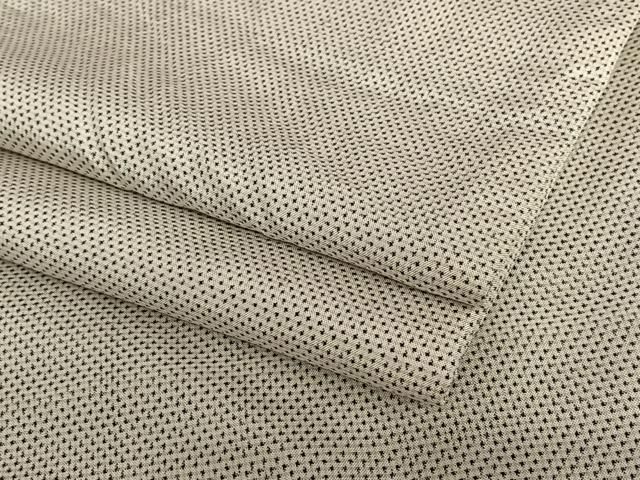 平和屋着物●本場大島紬　白大島　9マルキ　一元絣　正絹　逸品　AAAV7178zg 平和屋着物○本場大島紬 白大島 9マルキ 一元絣 正絹 逸品 AAAV7178zg