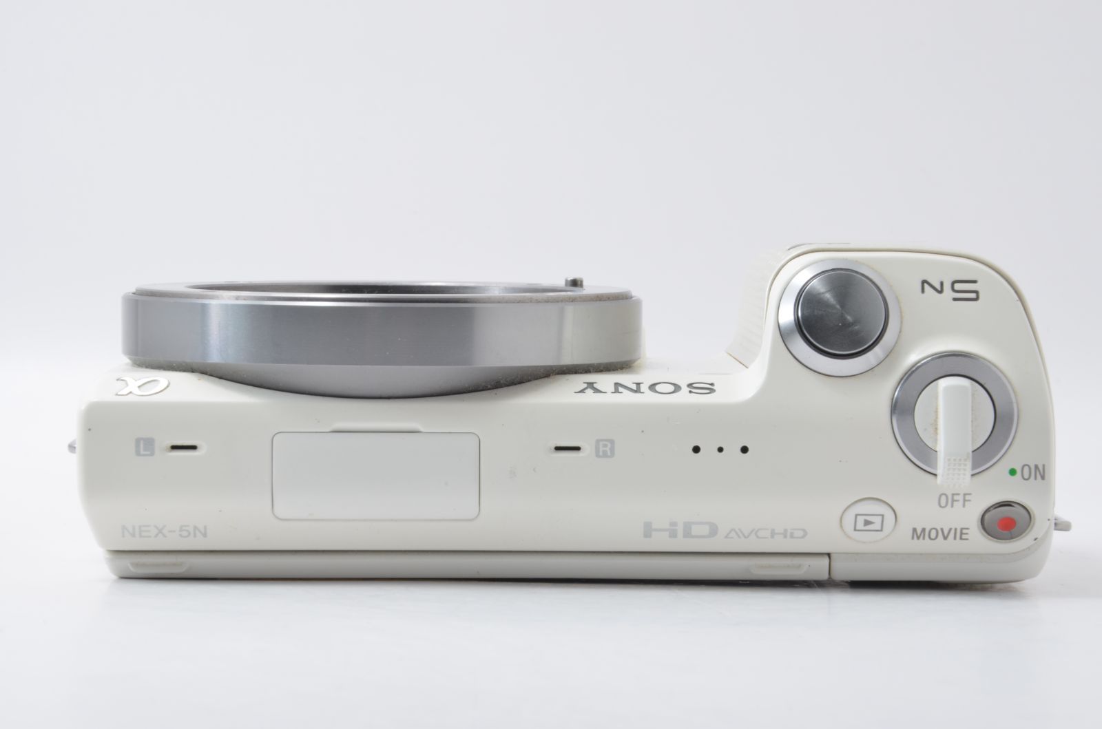 SONY α NEX-5n ホワイト 本体＋キットレンズ（本体ジャンク）