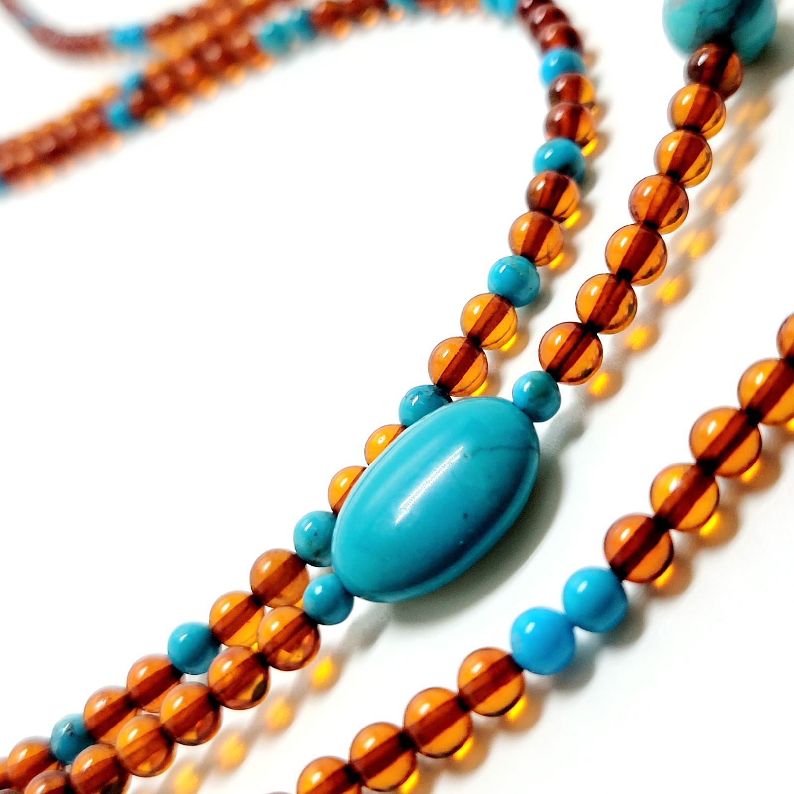 ラピスラズリ原石水晶クラスター、天然石ビーズのアートクリスタル