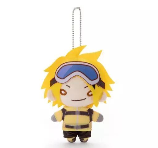 [Used] Miscellaneous Goods Kaminaki Denki Hitotan Snow Mountain Climbing Plush Toy with Ball Chain “My Hero Academia”