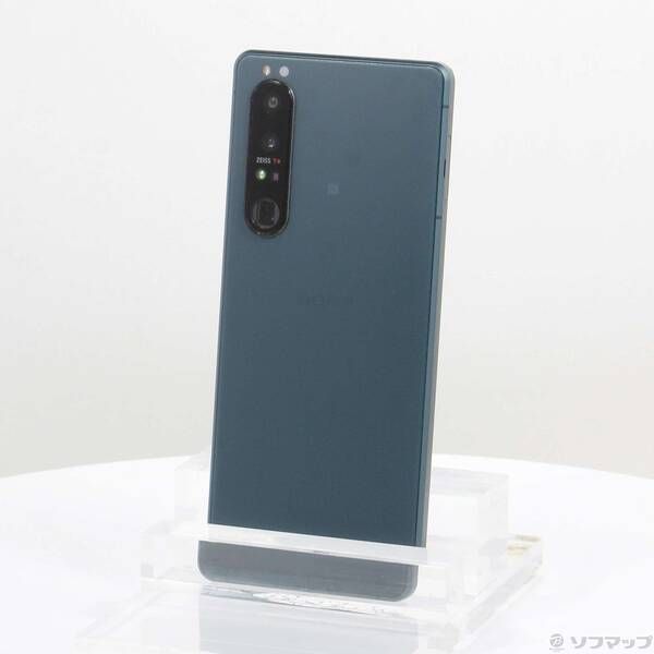 中古品〕 Xperia 1 III 512GB フロストグリーン XQ-BC42 SIM