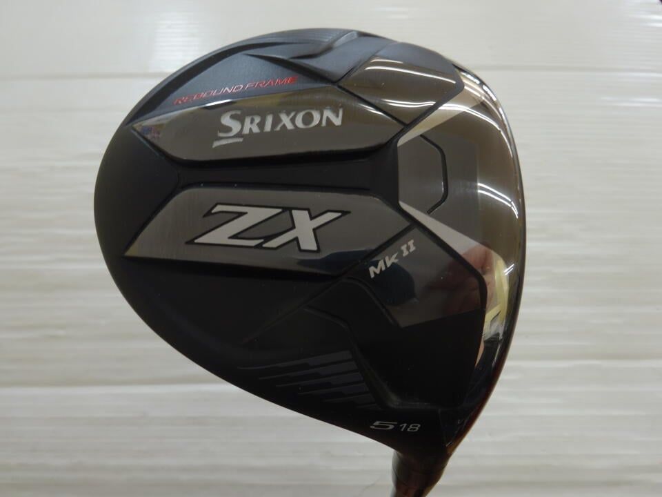 【即納】SRIXON ZX Mk2 | 18 | S | Diamana ZX-2 50 | 中古 | フェアウェイウッド | ダンロップ