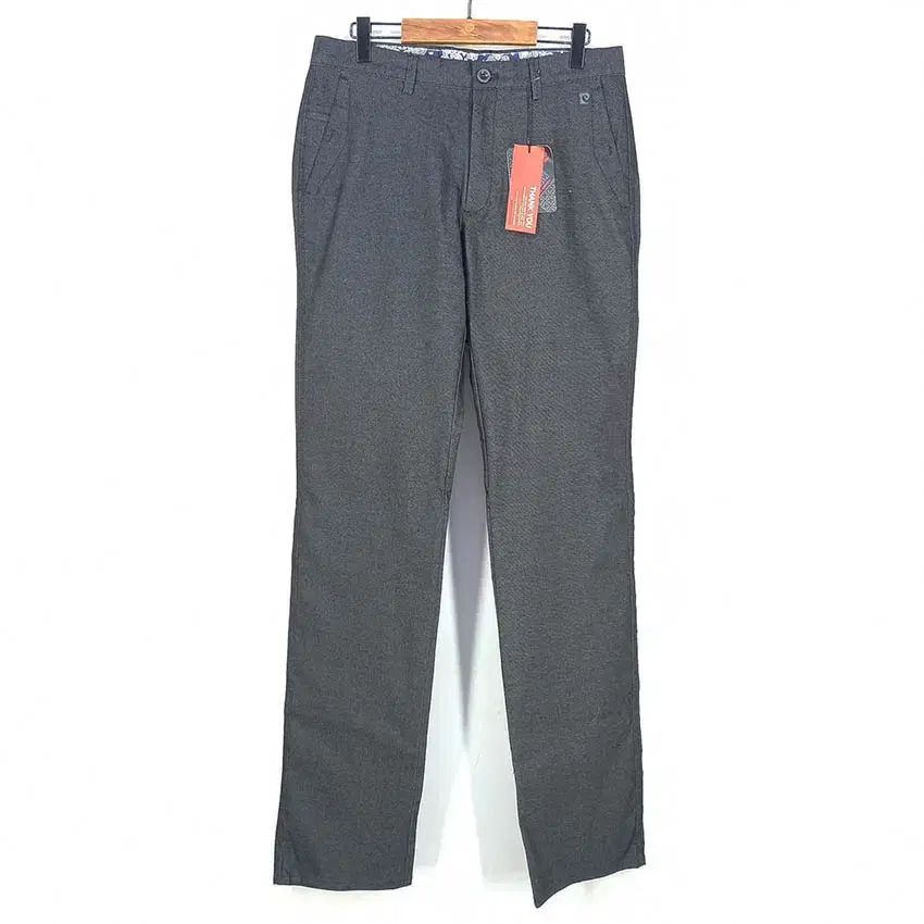 Pierre Cardin(ピエール カルダン) メンズ ストレートフィット ジャックスボード コットン混紡パンツ 木炭 （ HU37045 ）
