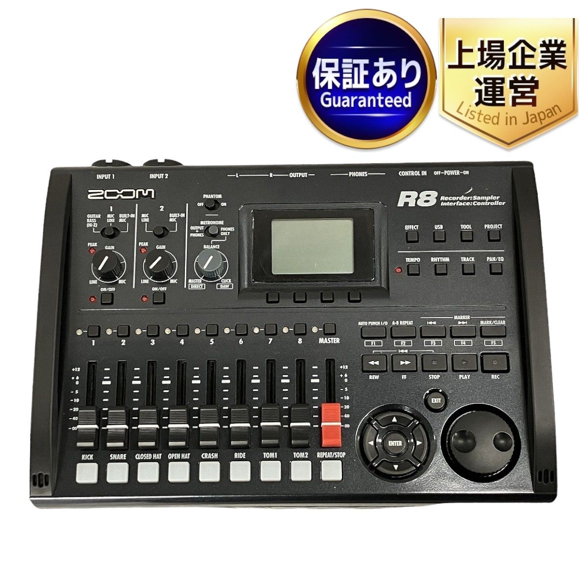 中古美品 ZOOM R8 大きかっ マルチトラックレコーダー