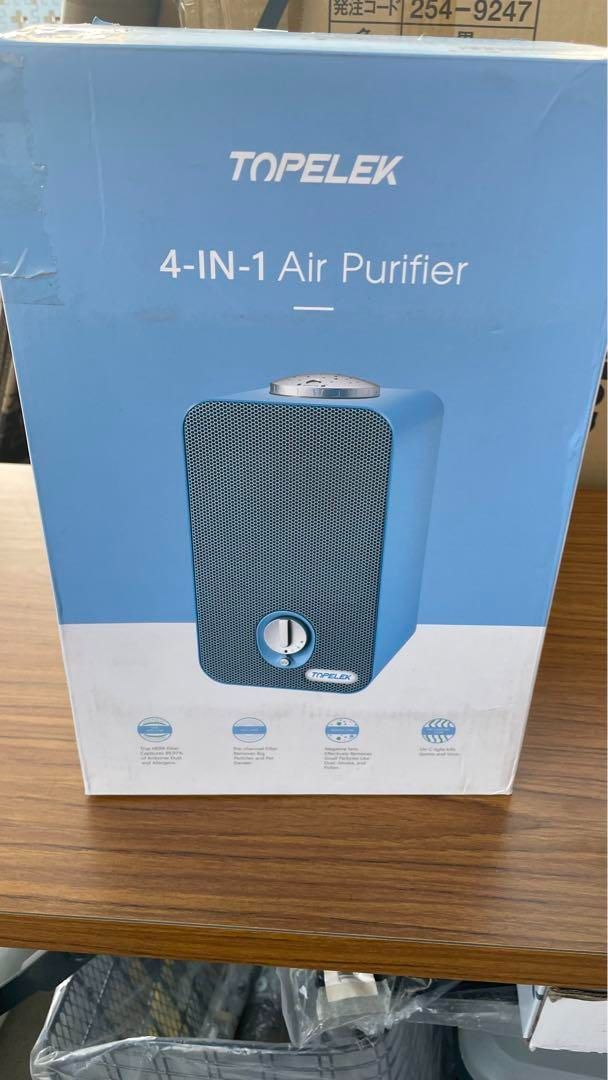 TOPELEK 4-IN-1 Air Purifier 空気清浄機 HM249A - メルカリ