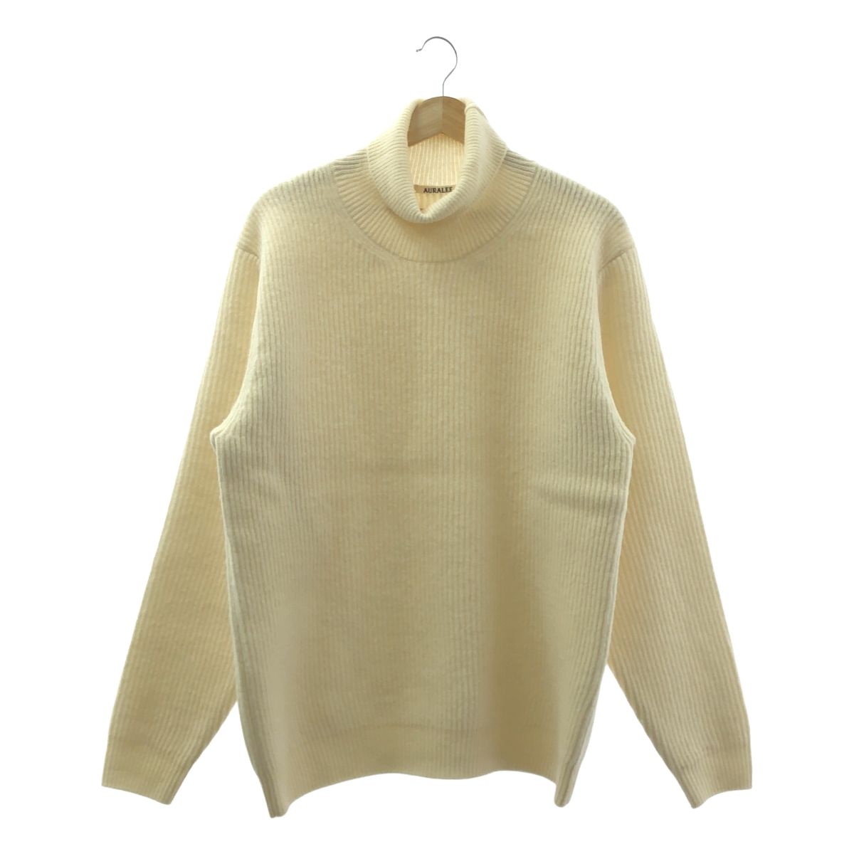 AURALEE / オーラリー | 2023AW | MILLED FRENCH MERINO RIB KNIT