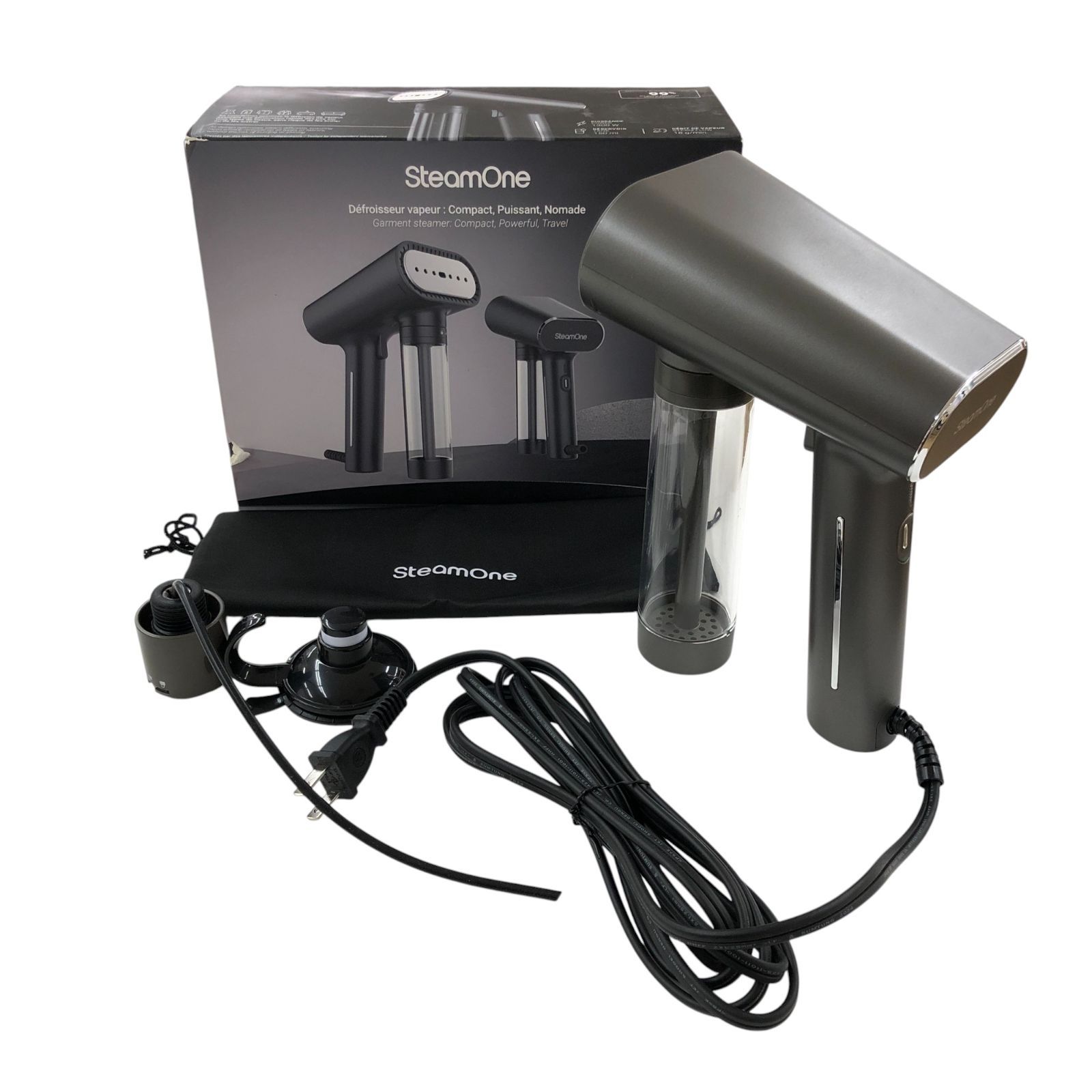 MY46 SteamOne スチームワン S-Nomad Black NS1750T 衣類スチーマー