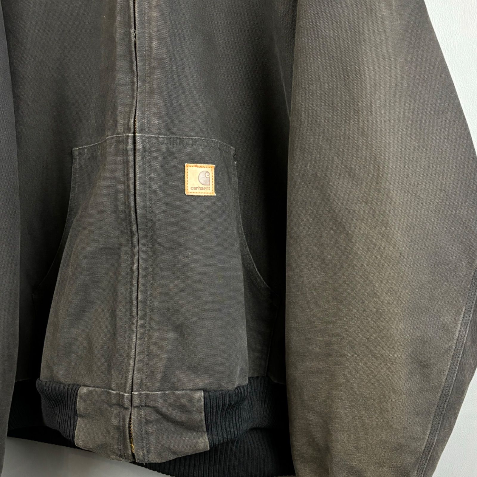 Carhartt カーハートアクティブジャケット キルトフランネル 裏地付き 