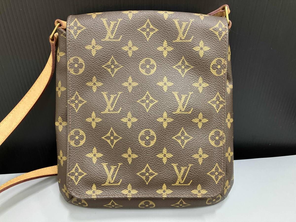 LOUIS VUITTON ミュゼット サルサ M51387 モノグラム 外寸目安W24H25D7S117.5