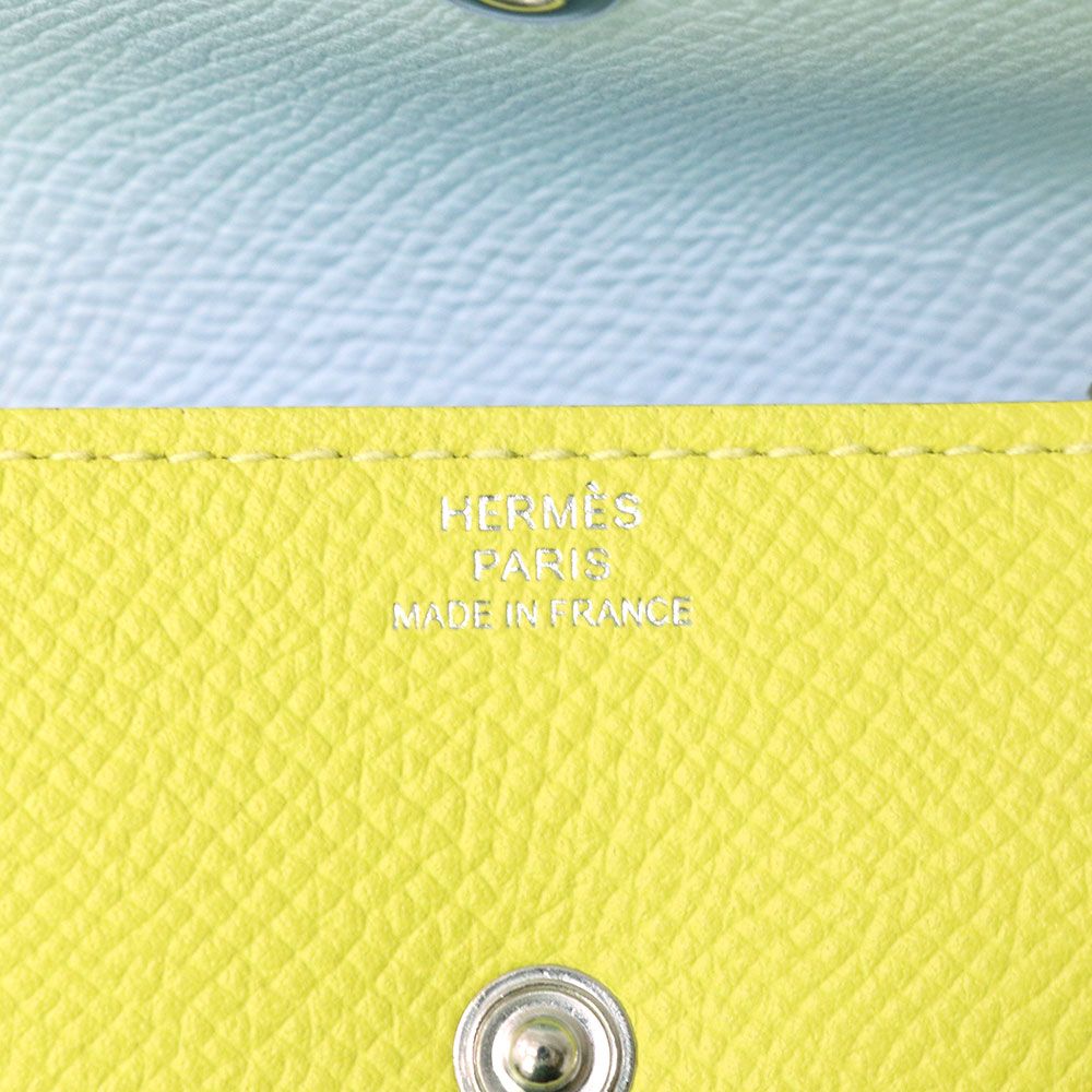 ★美品 HERMES コインケース ル・ヴァンキャトル ヴェルソ エプソン エルメス ル ヴァンキャトル 24 ヴェルソ コインケース 小銭入れ
