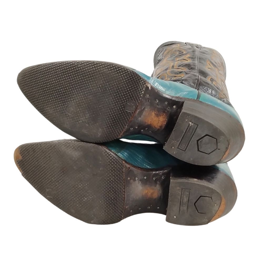 JUSTIN ジャスティン レディース ウエスタン ブーツ ブラック  