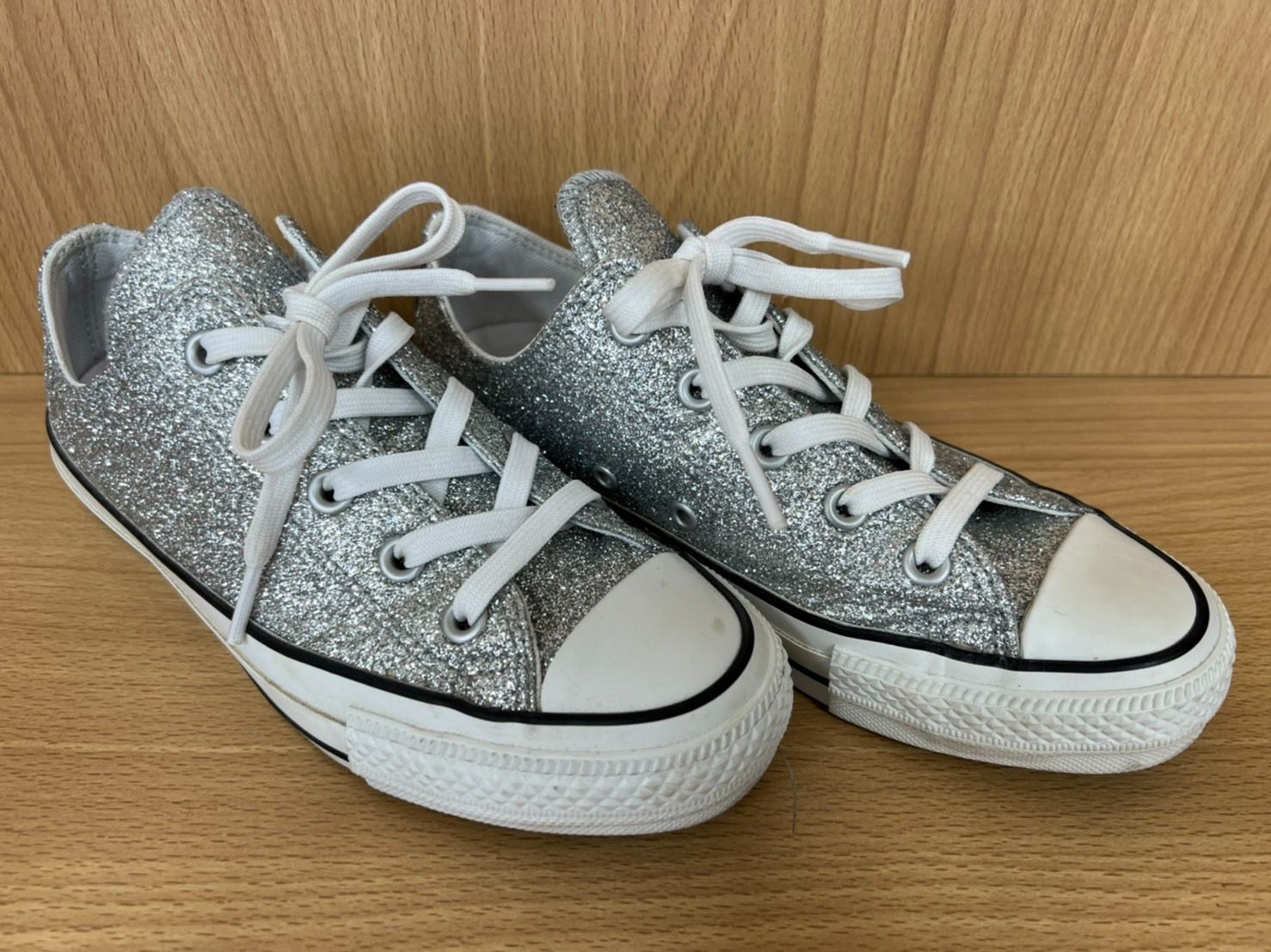 CONVERSE ALL STAR 100 GLITTER OX 1CL484　オールスター　ハイ　23ｃｍ